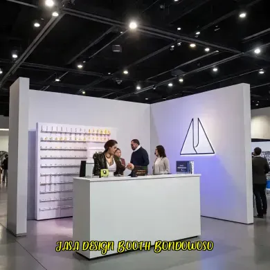 Jasa Design Booth Bondowoso